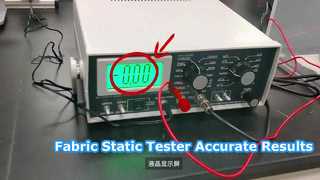 Kumaş Statik Test Cihazı EN 1149 EN 1149-2 AATCC 76
