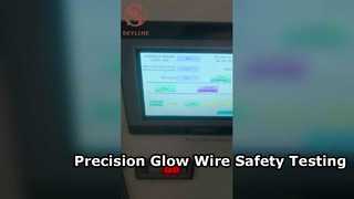 Glow Wire Yanıcılık Test Cihazı IEC 60695 Uyumluluğu