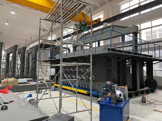 satın al Yangın Dayanım Testi BS EN 1363-1 Yük Taşıyıcı Olmayan Parçalar İçin Yatay Fırın Çevrimiçi üretim