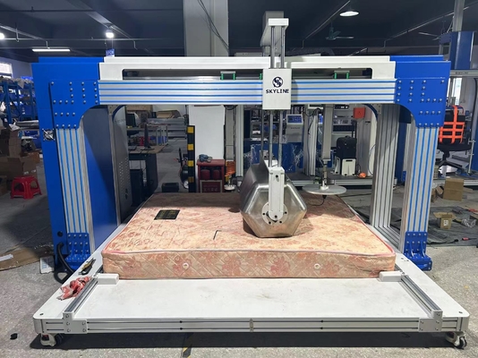 Yatak test makinesi EN 1957 10 ′20 kere/dakikada Test Hızı ve 500 mm Çarpım
