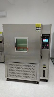 satın al Büyük Model Tek Kapılı Çevre Deneme Odası Sıcaklık Nem Dayanıklılık Kontrolü İklim Odası Çevrimiçi üretim