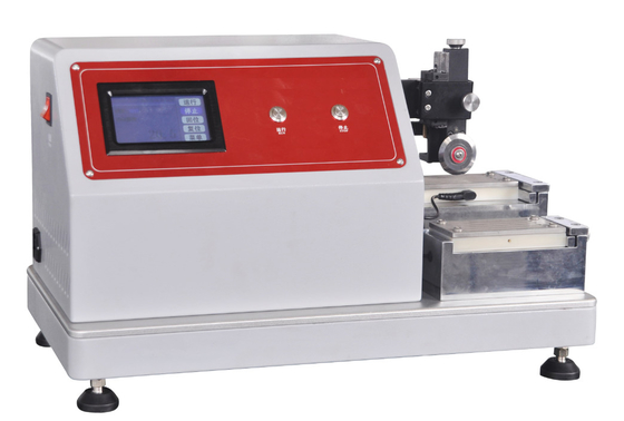Eldivenler ve üst koruma alanı Güç Denetleyicisi EN388-2016 Eldiven Kesme Direnci Test Makinesi