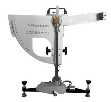 satın al EN 13036-4 Compliant Pendulum Slip Resistance Tester for Road and Airfield Surface Testing with Shore Hardness 55 ± 5 Çevrimiçi üretim