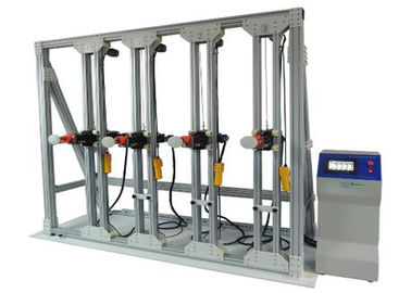 satın al Alu malzeme Test çerçevesi ile ISO8124-4 PLC + Dokunmatik Ekran Yatay Thrust Tester Çevrimiçi üretim