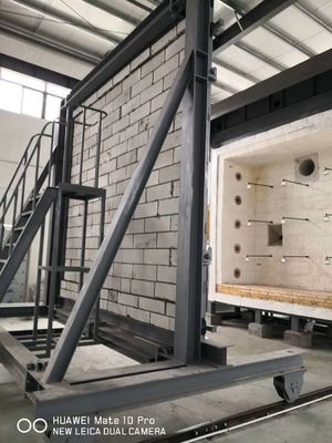 satın al UL 10C BS EN 1634 Dikey Gazlı Yangın Fırını 3.0 * 3.0 * 1.2m Çevrimiçi üretim