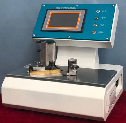 0.01mN Laboratuar Test Cihazları Karton Bükme Sertliği Test Cihazı