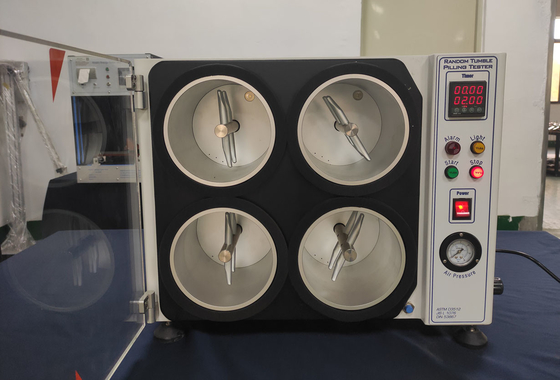 JIS L1076 ASTM D3512 Rastgele Tamburlu Boncuklanma Test Cihazı