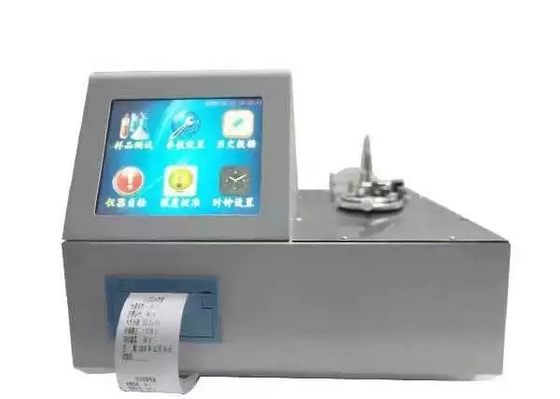 Yağ Analizi Test Cihazları ISO 3679 Otomatik Düşük Sıcaklık Kapalı Kap Parlama Noktası Test Cihazı
