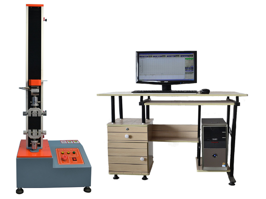 Bilgisayarlı Tek Sütunlu Laboratuvar Test Cihazları Servo Çekme Test Cihazı