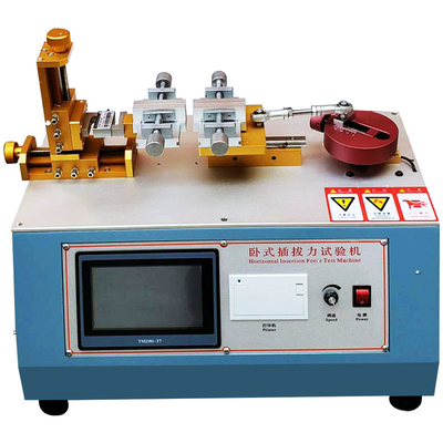 Plug Life Test Equipment Horizontal Plug And Pull Force Tester Ekleme ve Çekim Gücü Test Makinesi