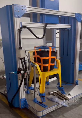 İyi bir fiyat. BIFMA 5.1 Çarpışma Test Makinesi Koltuk Çarpışma Dayanıklılığı Testörü Plastik Sandalye Koltuğu için Düşük Çarpışma Testi çevrimiçi