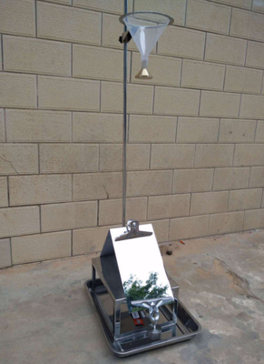 İyi bir fiyat. AATCC42 Kumaş Etki Penetrasyon Denetleyicisi 610mm Konuk Yüksekliği 335x285x1080mm çevrimiçi