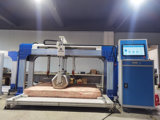 ASTM&EN Çok fonksiyonel yatak rulo test makinesi PC veya PLC kontrolü için isteğe bağlı