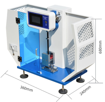 Kantilyever kiriş çarpma test makinesi ASTM D256-2010
