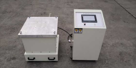 İyi bir fiyat. 60KG Maksimum Test Yüküne, 500 x 500 mm Test Masasına ve 1-200Hz Süpürme Frekansına Sahip Elektromanyetik Titreşim Test Cihazı çevrimiçi