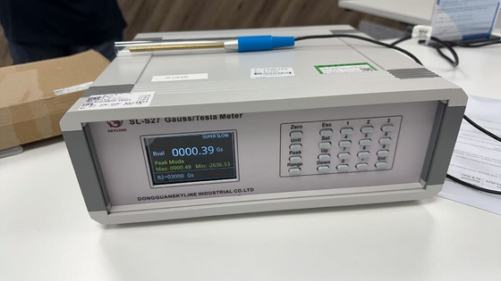EN71-1 Doğrudan Akım Alanı Dc Gaussmeter Çözüm 5 G Yüksek hassasiyet