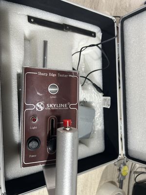 İyi bir fiyat. Oyuncak Güvenliği için 220V Güç Kaynağına Sahip EN71-1 / ISO 8124-1 Uyumlu 1.35LB Keskin Kenar Test Makinesi çevrimiçi