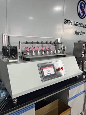 8 deneme istasyonu ile Kap Hinge Durability ve LOF Tester