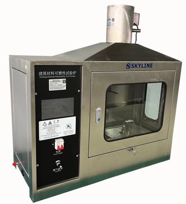 Tek Alev Kaynağı Testi Yanış Gücü Denetleyicisi EN ISO 11925-2/DIN 53438