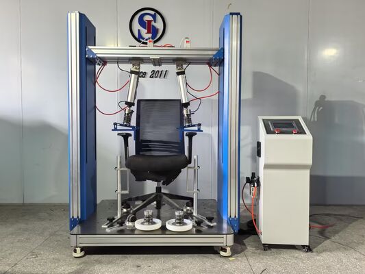 BIFMA X5.1 Sandalye Kol ve Bacak Test Makinesi Statik Test Makinesi Yorgunluk Test Makinesi