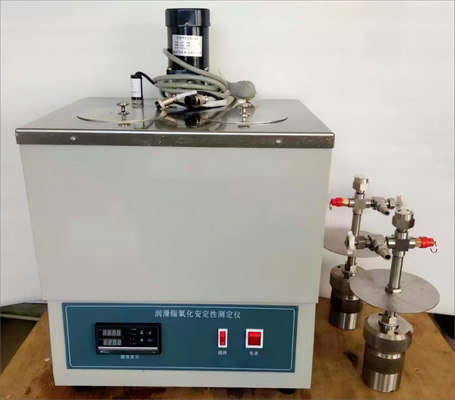 İyi bir fiyat. SH/T0325'e uygun paslanmaz çelik banyo tankı ve dijital sıcaklık kontrol paneli ile yağ oksidasyon istikrarı test makinesi Çevrimiçi